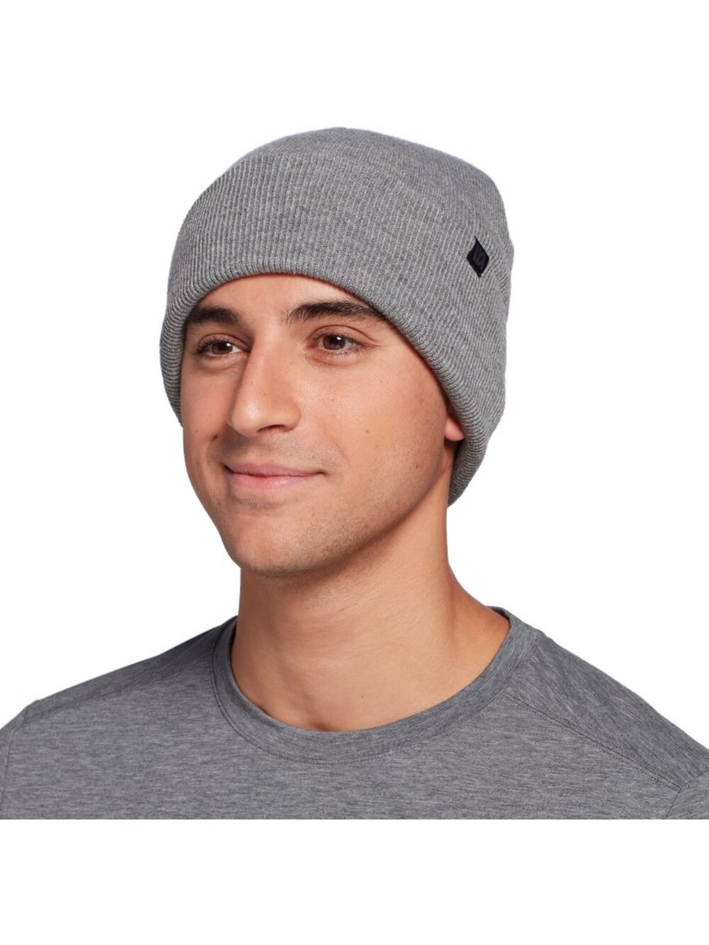VRST Mens Lightweight Merino Wool Blend Beanie Gray One Size NWT